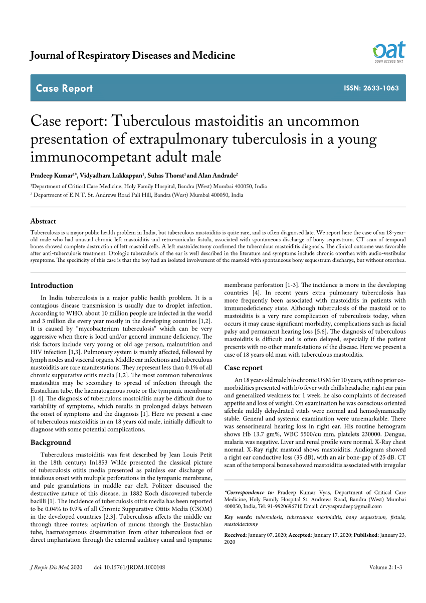 research paper about respiratory disease