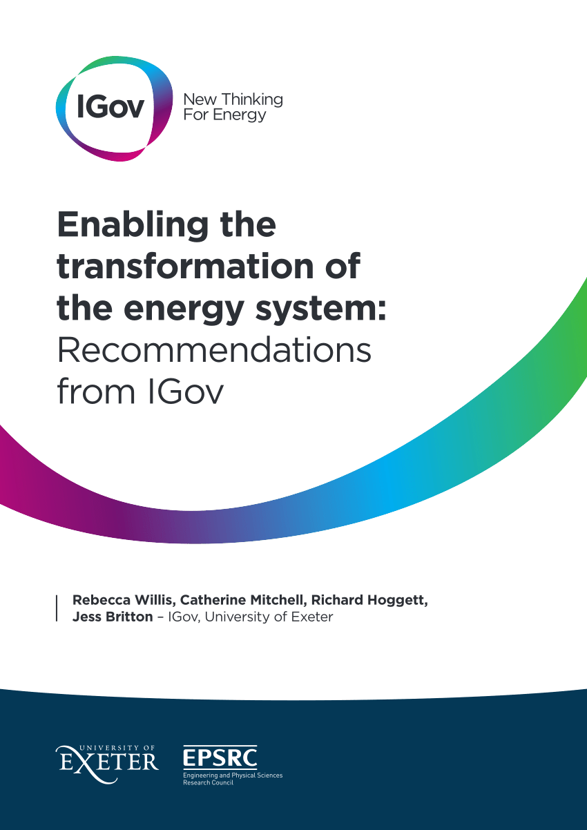 Leap sound bilayer PDF) Enabling the transformation of the energy system: Recommendations from  IGov