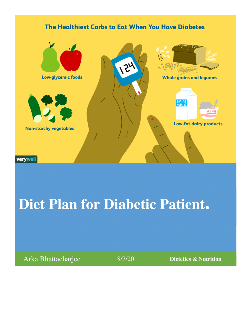 diabetic diet patient education pdf