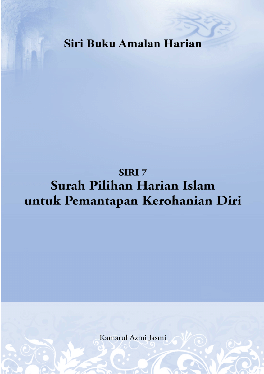 Pdf Surah Pilihan Harian Islam Untuk Pemantapan Kerohanian Diri