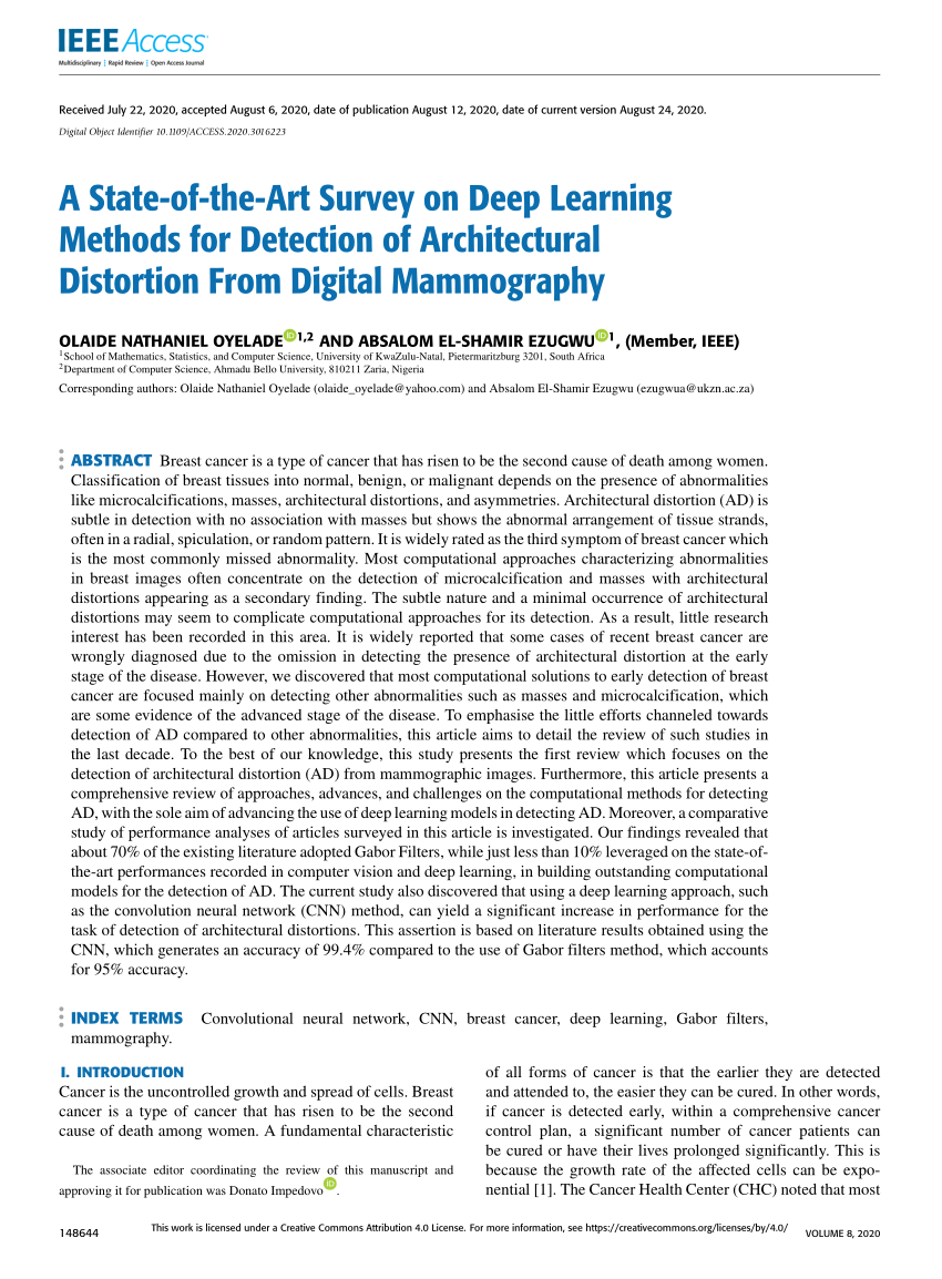 PDF) A State-of-the-Art Survey on Deep Learning Methods for ...