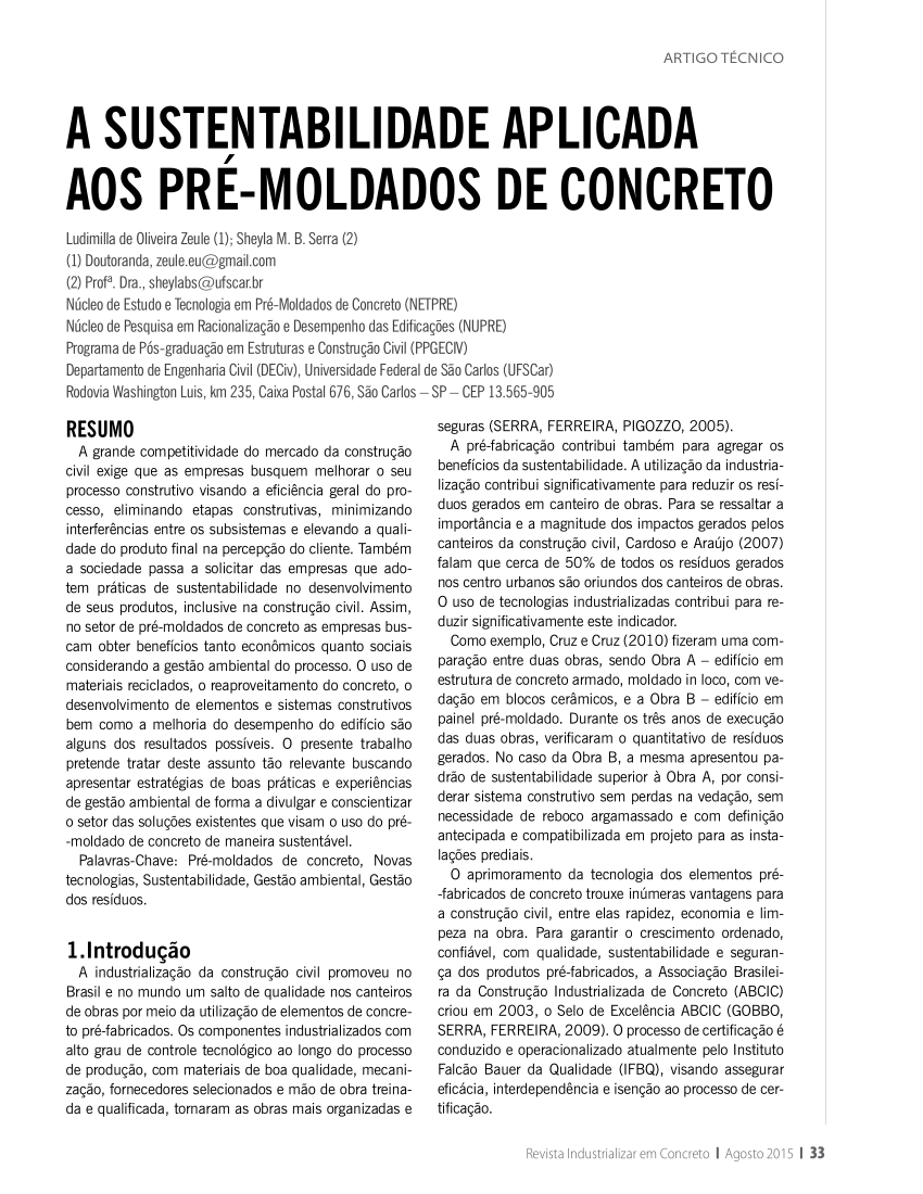 Precon Pré-fabricados possui selo de Excelência ABCIC Nível III