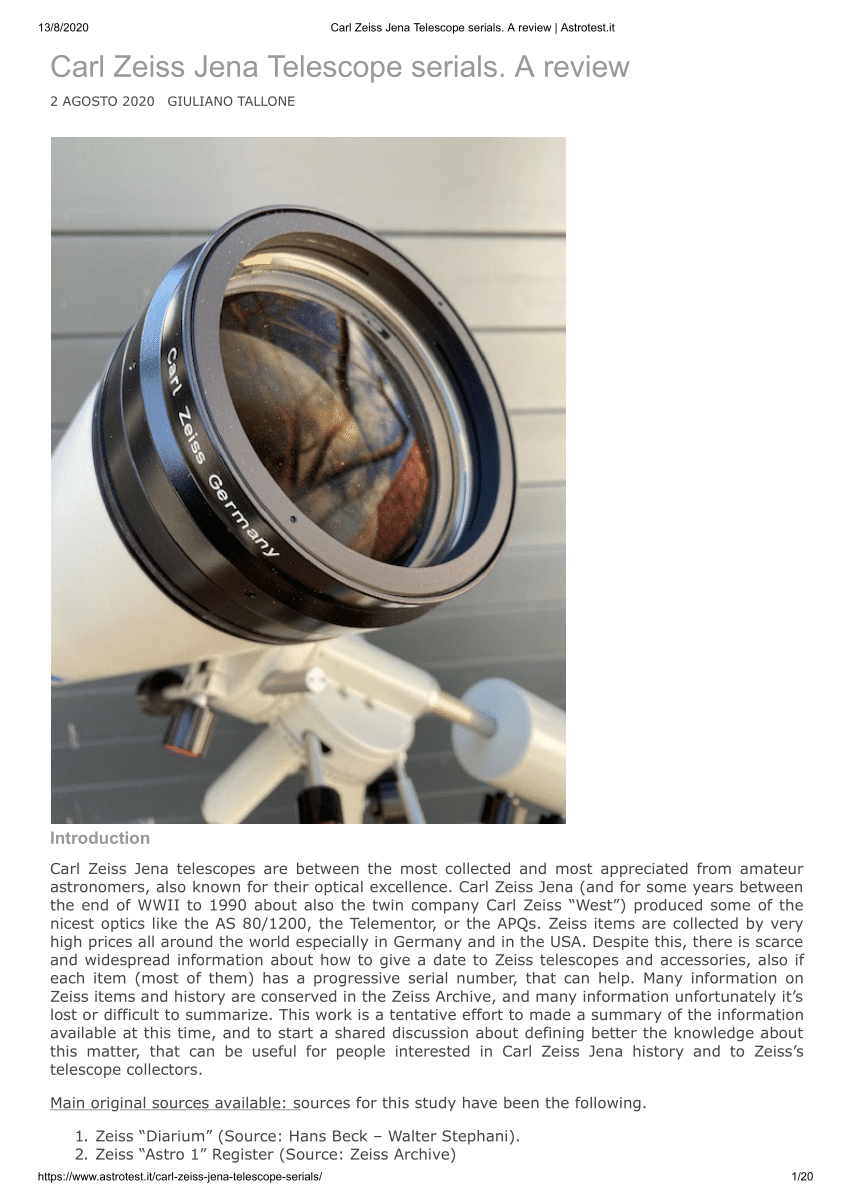 Number serial list binocular zeiss Binocular help