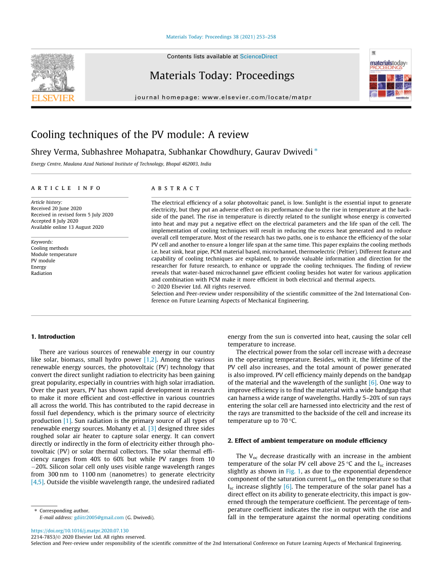 Review of radiative cooling materials: Performance evaluation and design  approaches - ScienceDirect