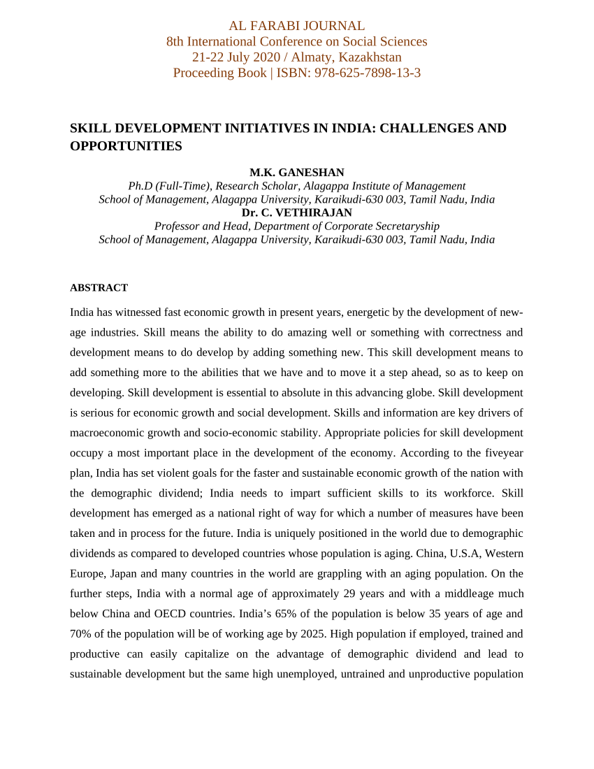 case study on skill development make in india