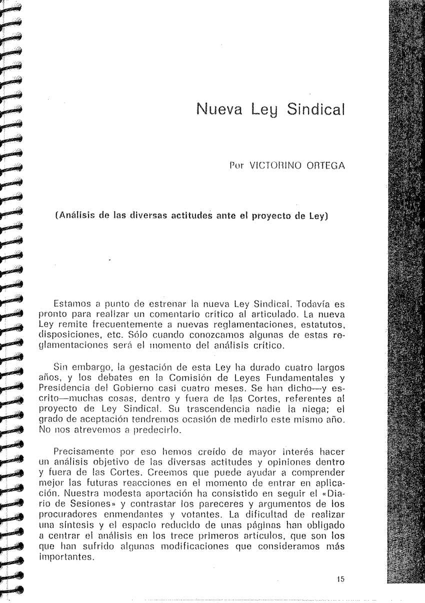 (PDF) Nueva ley sindical