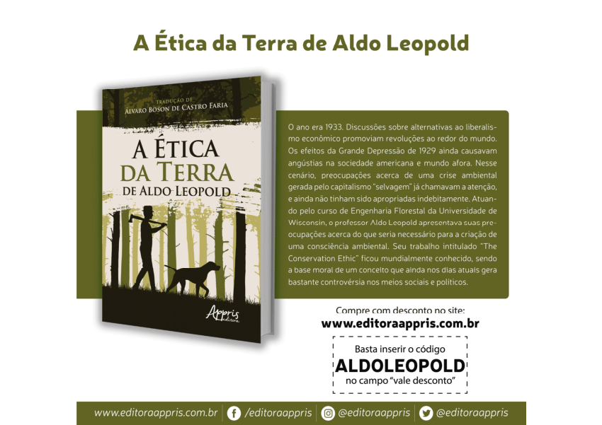 motivet bjærgning skrivestil PDF) A Ética da Terra de Aldo Leopold