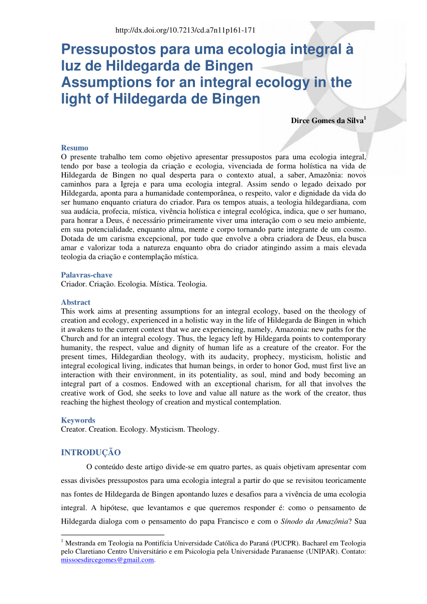 PDF) A medicina fitoterápica de Hildegarda de Bingen 1