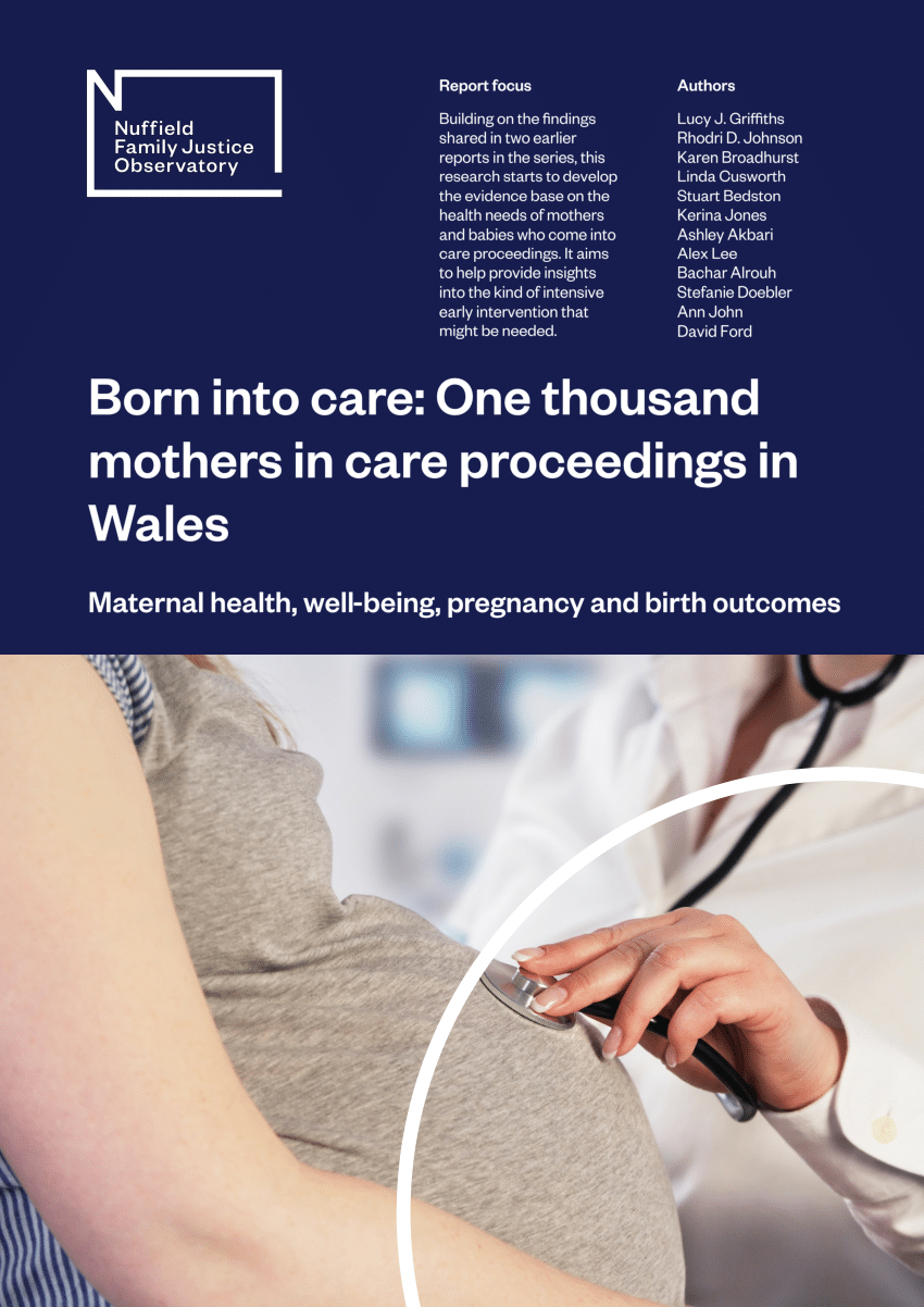 PDF) into care: One thousand mothers in care proceedings in Wales