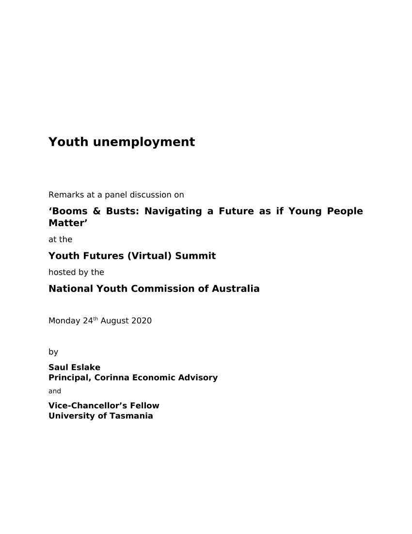 research proposal on youth unemployment