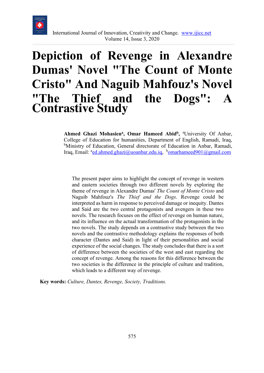 the count of monte cristo critical analysis