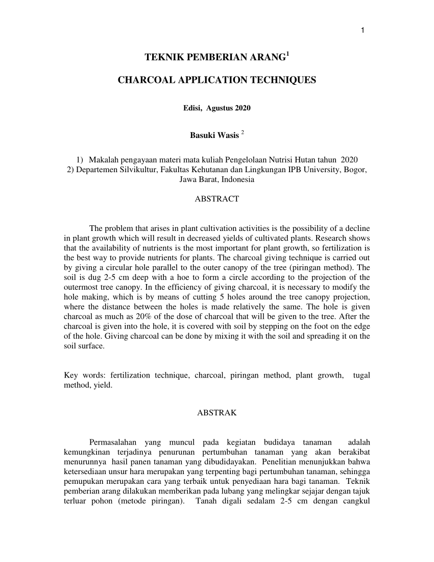 Condition of soil chemical properties due to conversion of natural 