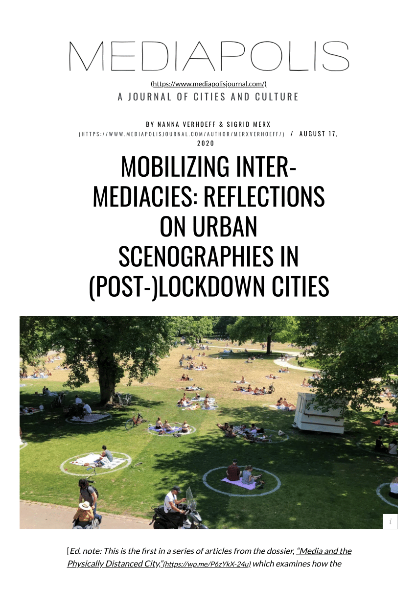 Introduction: Urban-Digital Spectacle – Mediapolis