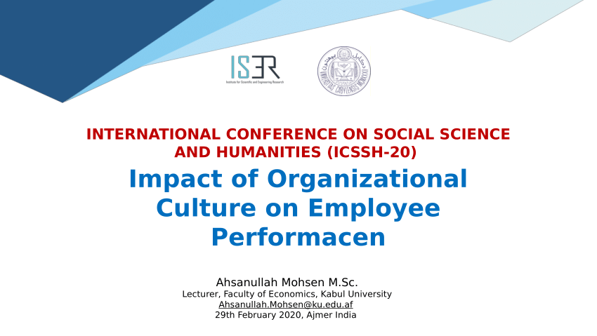 research proposal on organizational culture and performance