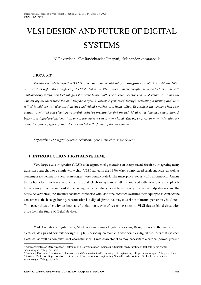 research papers on vlsi design pdf