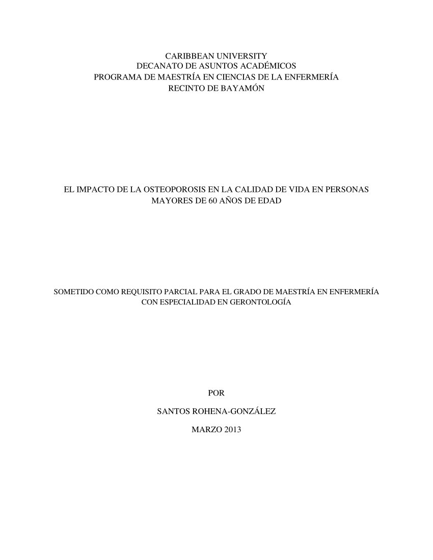 thesis on osteoporosis pdf
