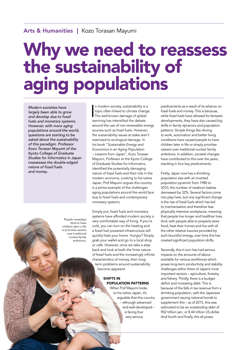 research papers on aging population