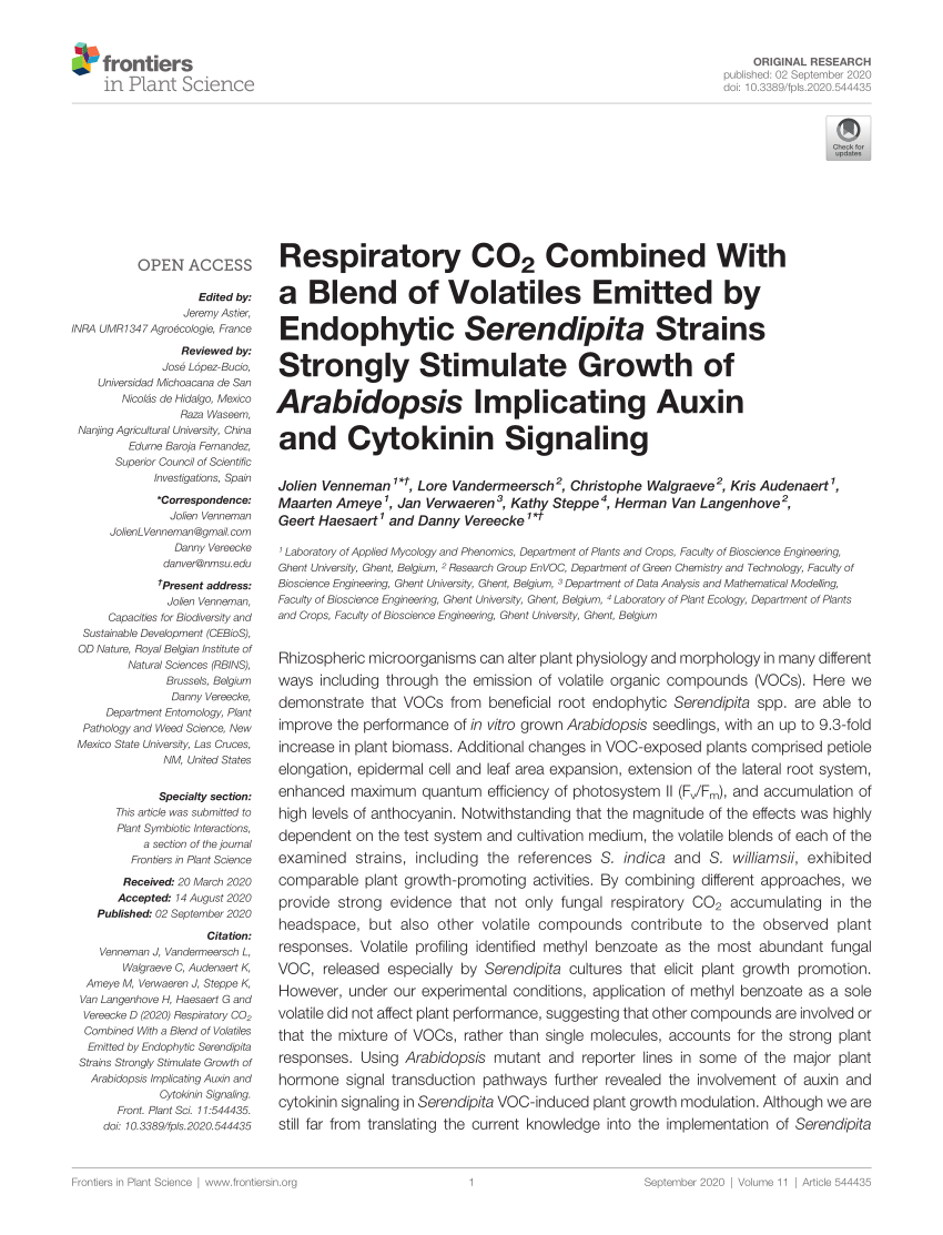 PDF) Respiratory CO2 Combined With a Blend of Volatiles Emitted by ...