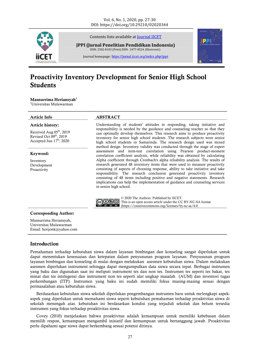 pdf-proactivity-inventory-development-for-senior-high-school-students