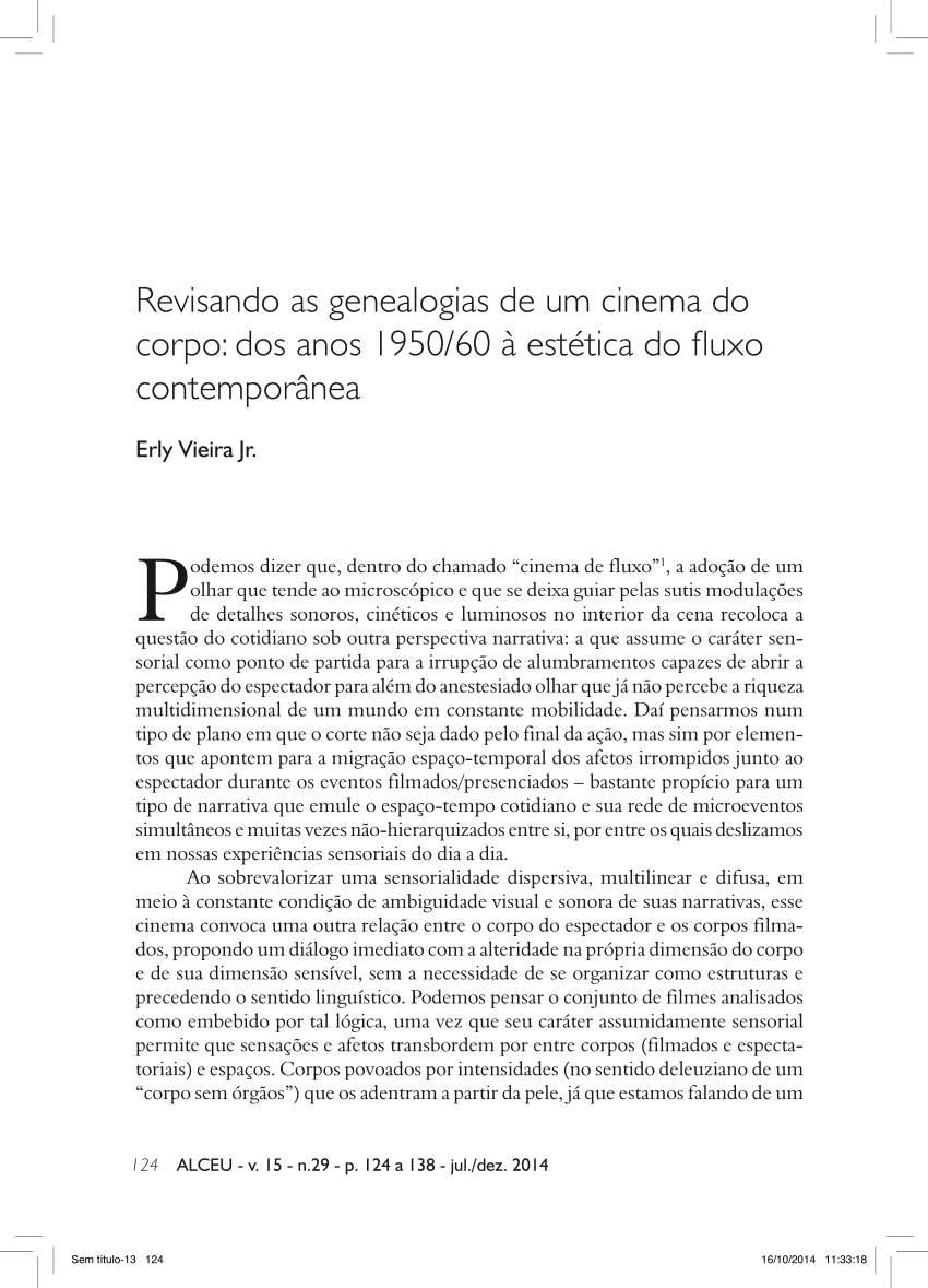 PDF) A ESTÉTICA DO FEMININO NO CINEMA DE KARIM AÏNOUZ