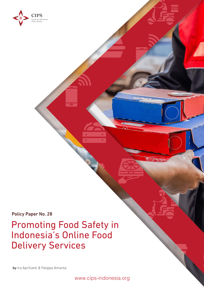 Pdf Promoting Food Safety In Indonesia S Online Food Delivery Services