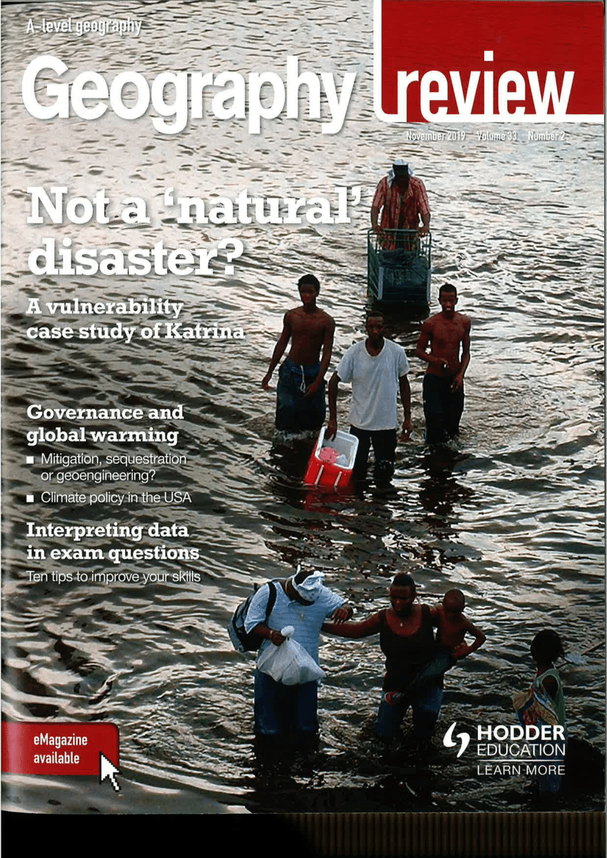 vulnerable populations hurricane katrina as a case study