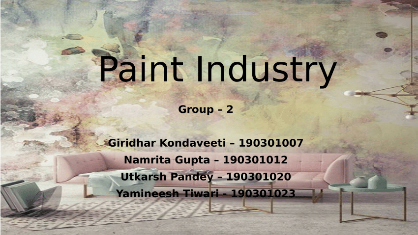 (PDF) Strategic study of Indian Paint Industry, including some key ...