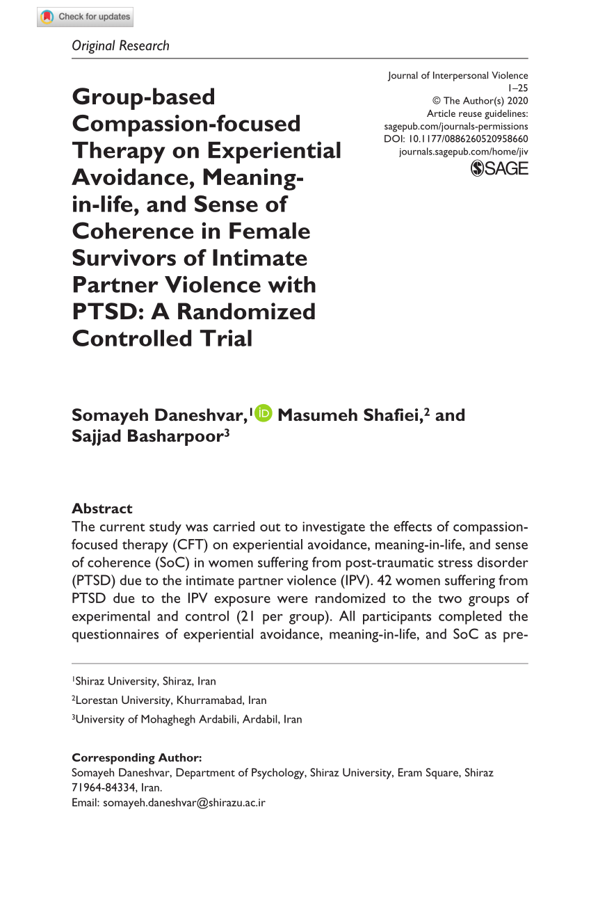 hesi case study intimate partner violence with ptsd