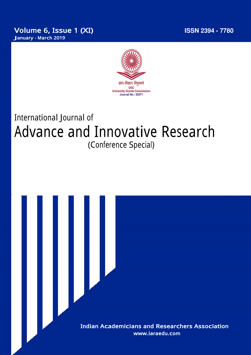 international journal of innovative research and scientific studies