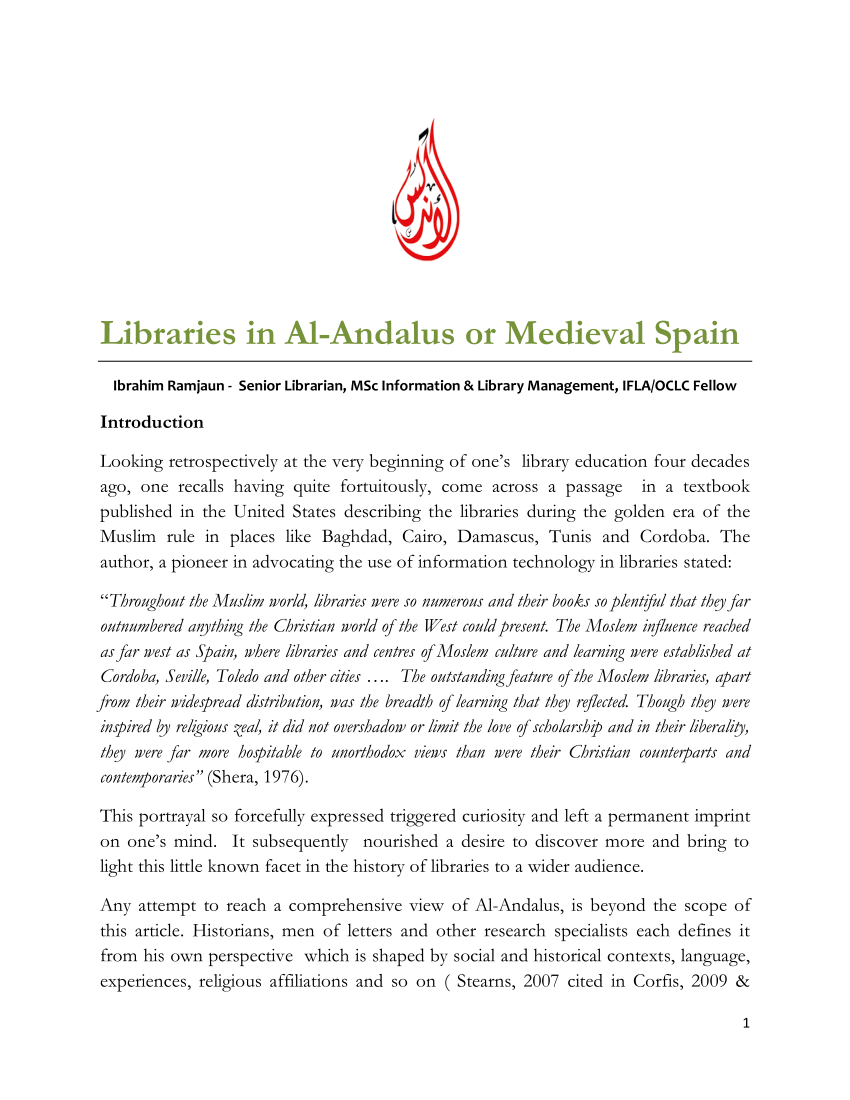 Titles, PDF, Al Andalus