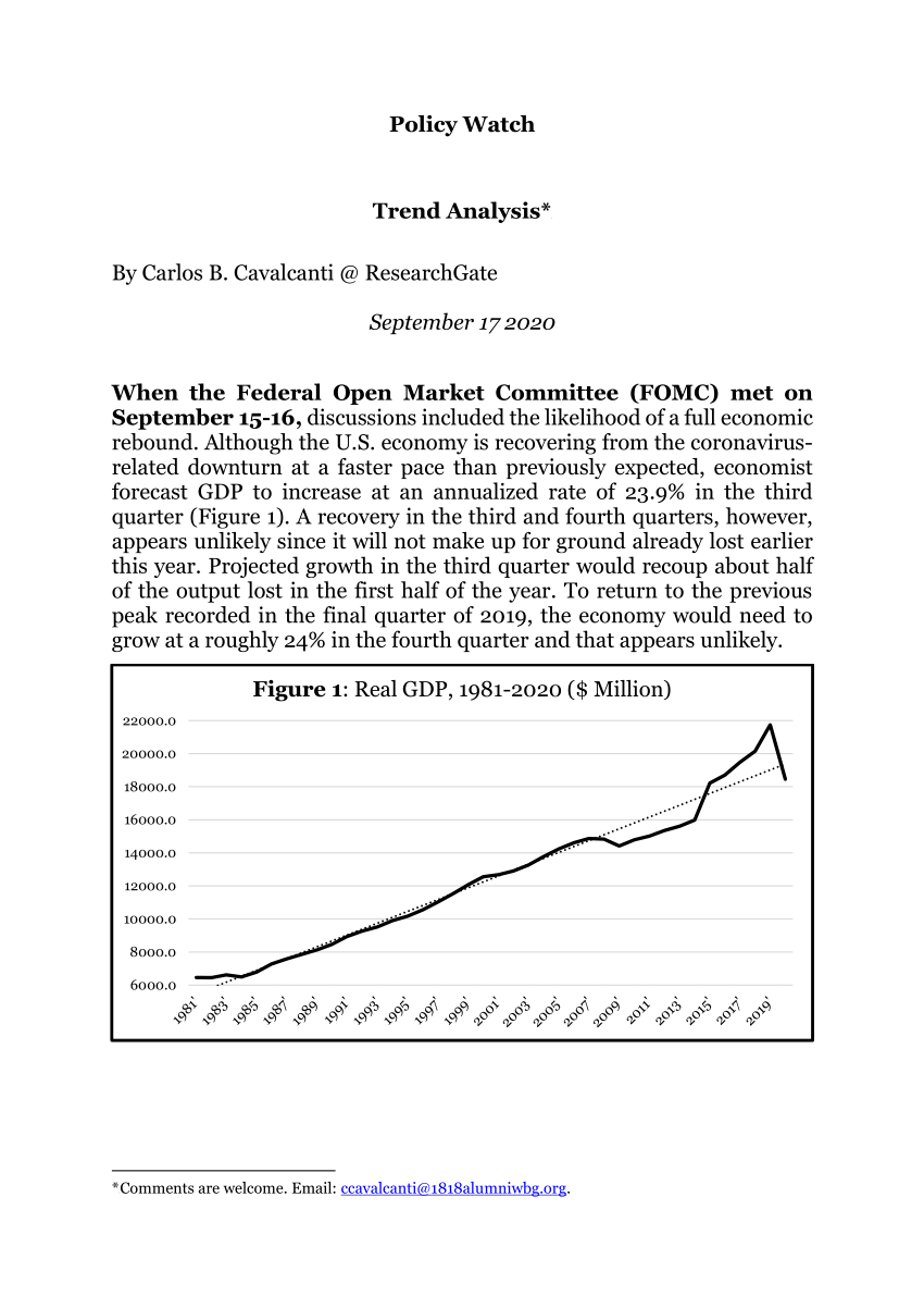 trend analysis in research pdf