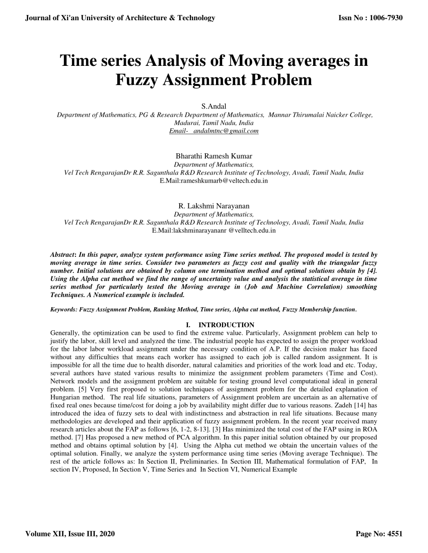 fuzzy generalized assignment problem