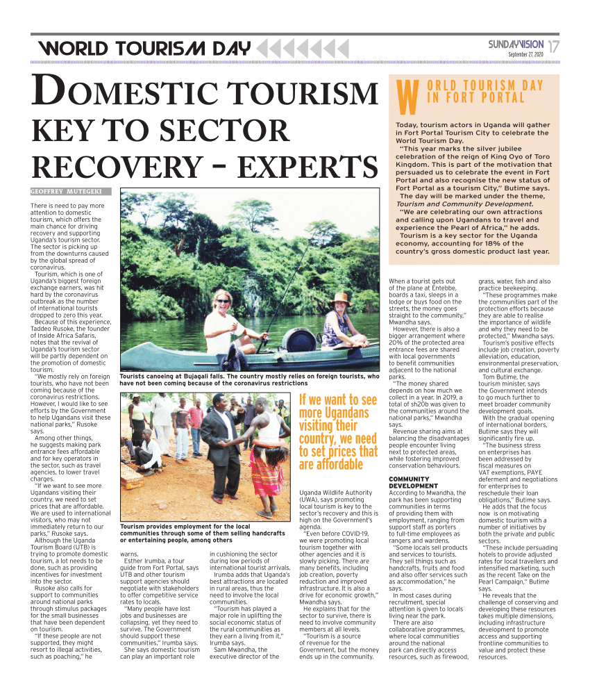 international tourism articles