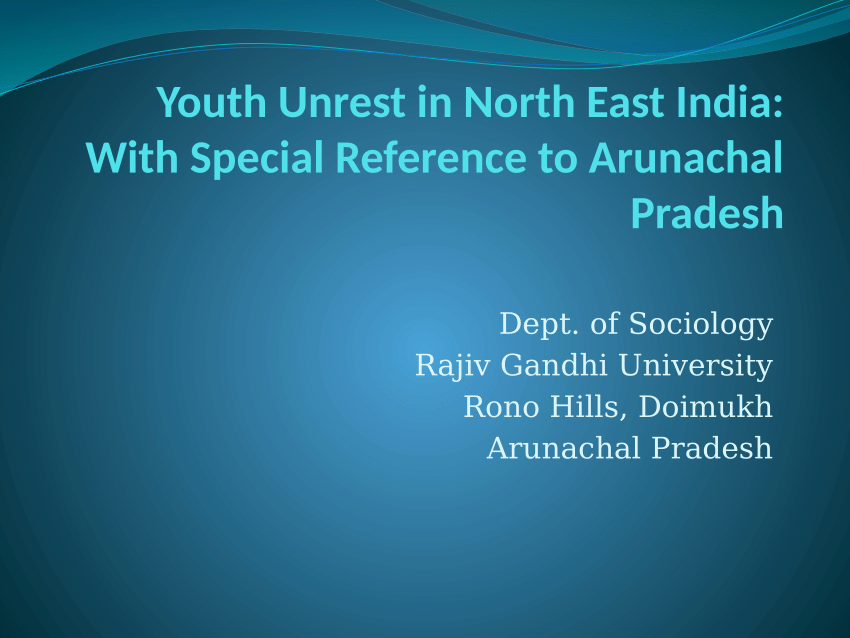 essay on youth unrest in india