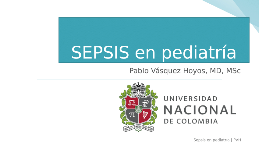 (PDF) Sepsis en Pediatria