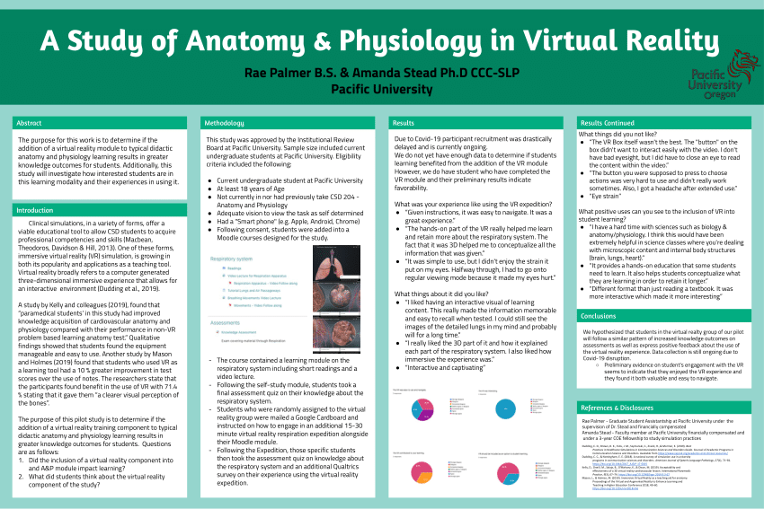 (PDF) A Study of Anatomy & Physiology in Virtual Reality