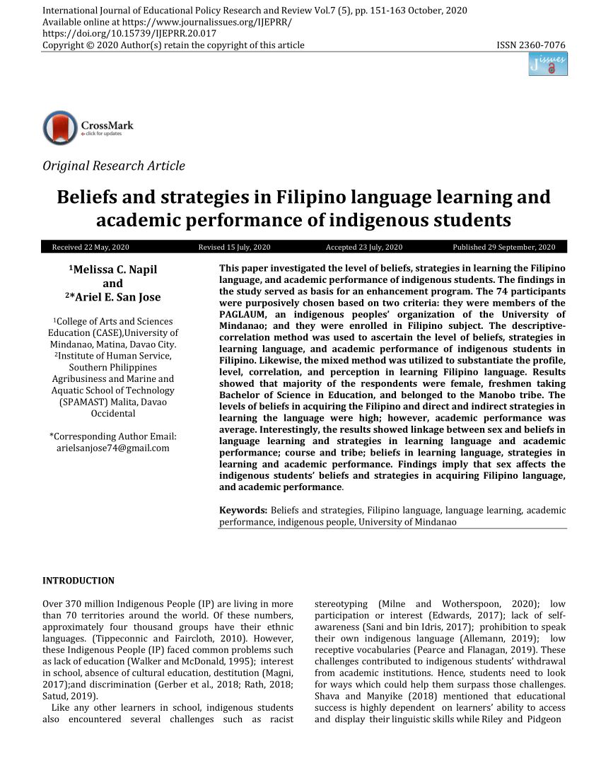 importance of filipino language essay