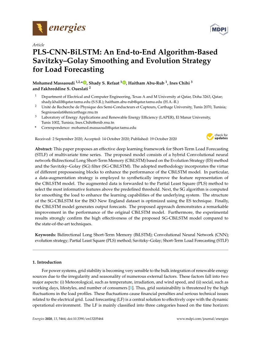 PDF) PLS-CNN-BiLSTM: An end-to-end algorithm-based savitzky-golay 