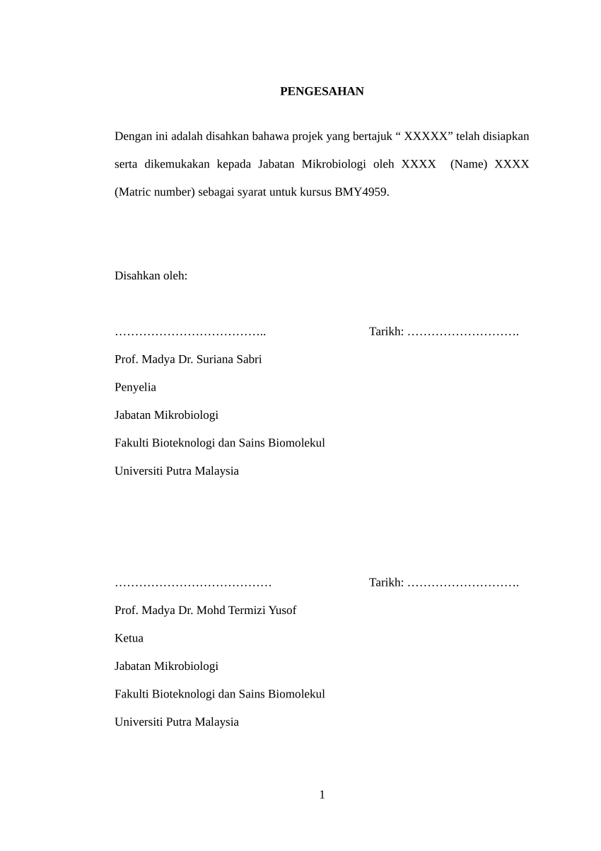 thesis format upm