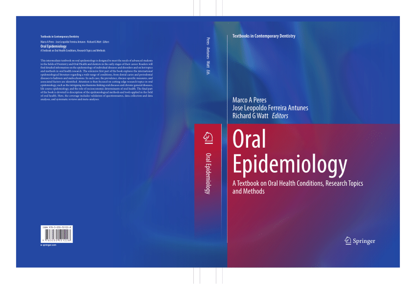 PDF) Textbooks in Contemporary Dentistry Oral Epidemiology 