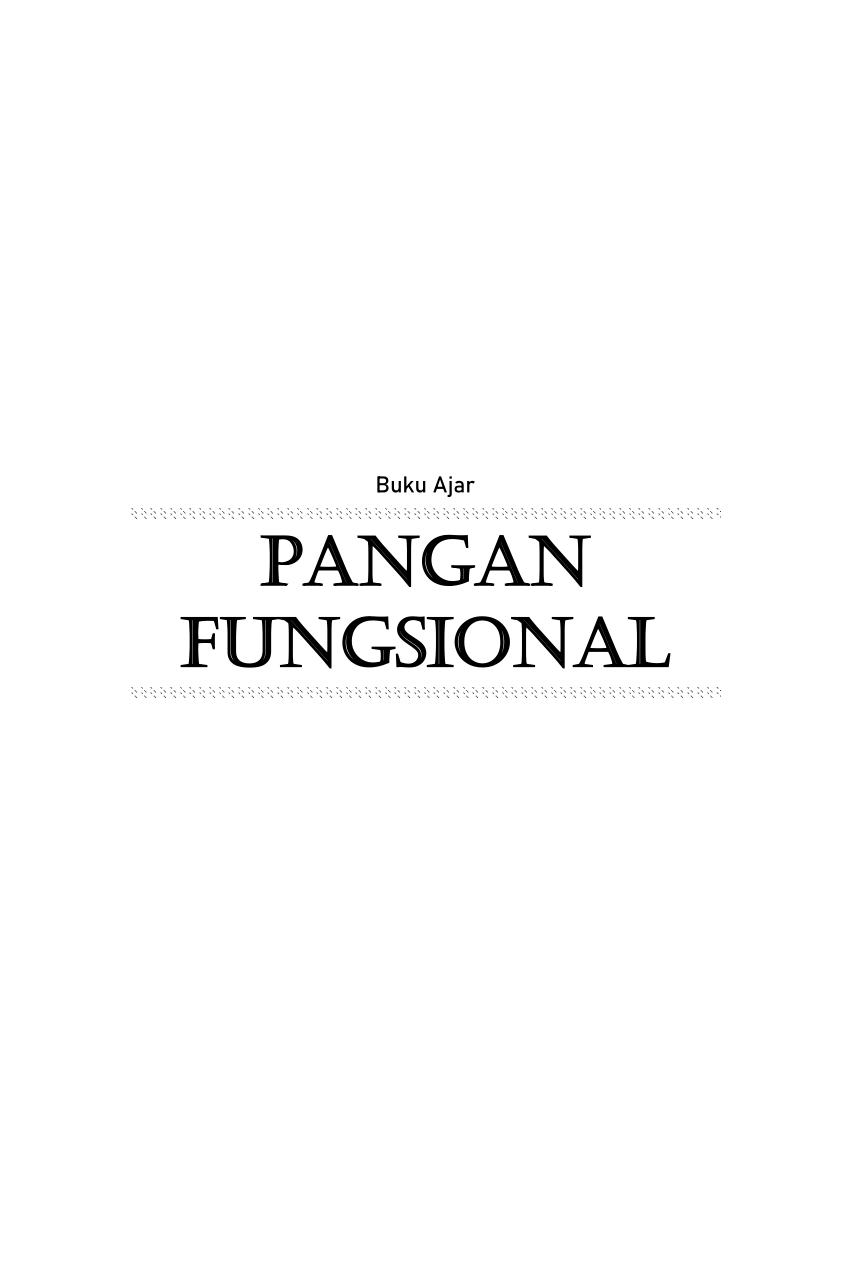  PDF  Pangan  Fungsional 