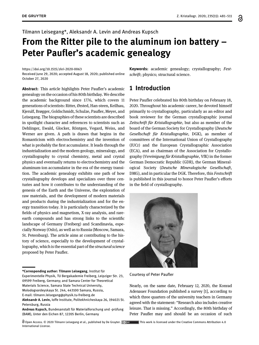 PDF) Peter Wilhelm Lund: His scientific investigations and the