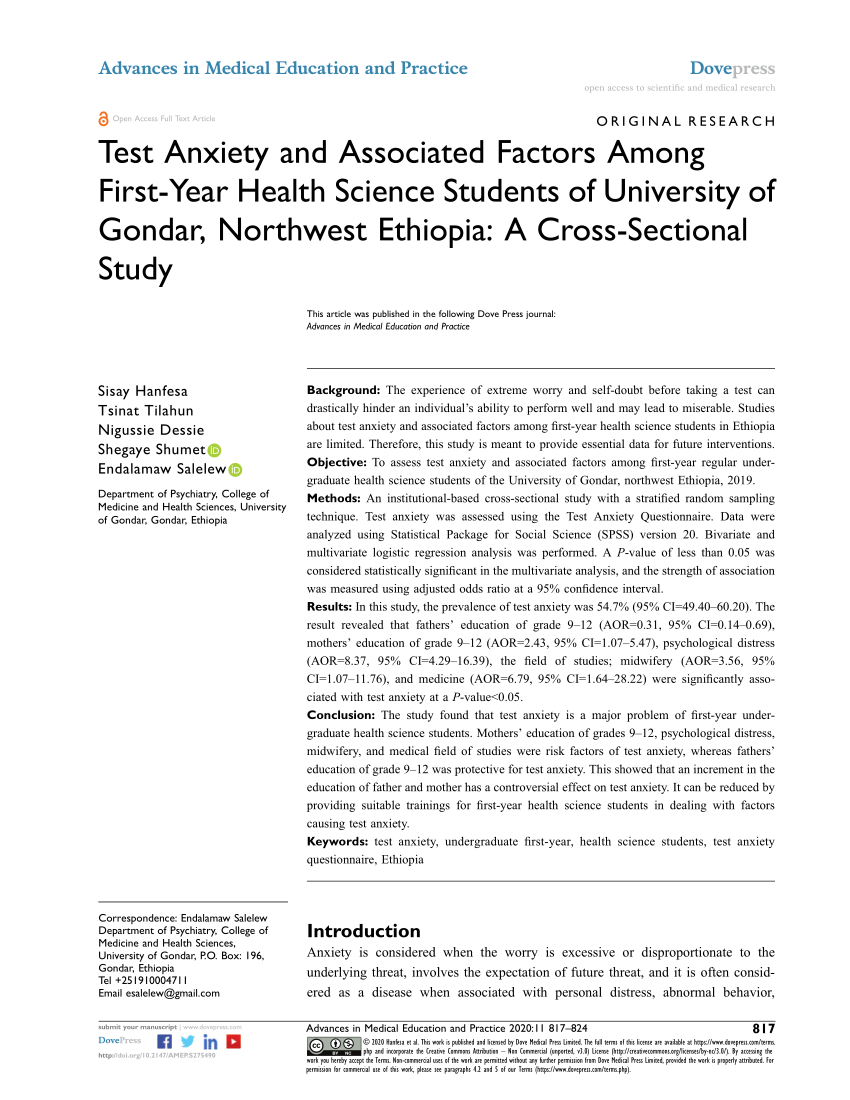 PDF) amep-275490-test-anxiety-and-associated-factors-among-first ...
