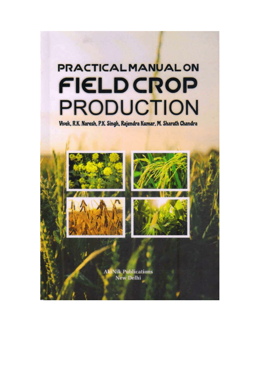 research paper on crop production