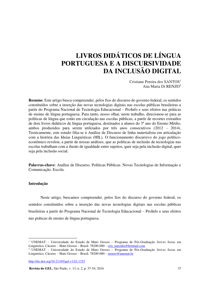 PDF) O Xadrez da Língua  Thales de Medeiros Ribeiro 