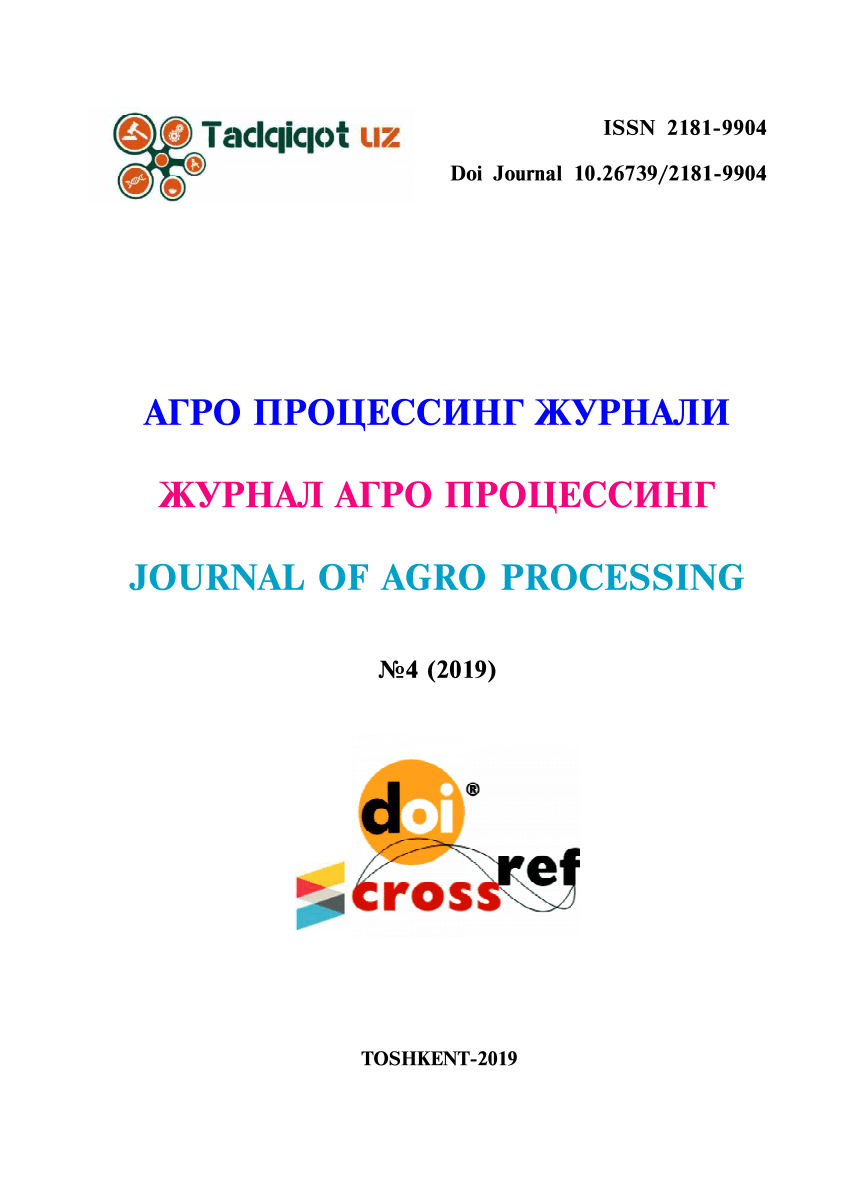 Pdf Features Of Further Development Of The Agricultural Sector In The Context Of The Investment Climate In Uzbekistan