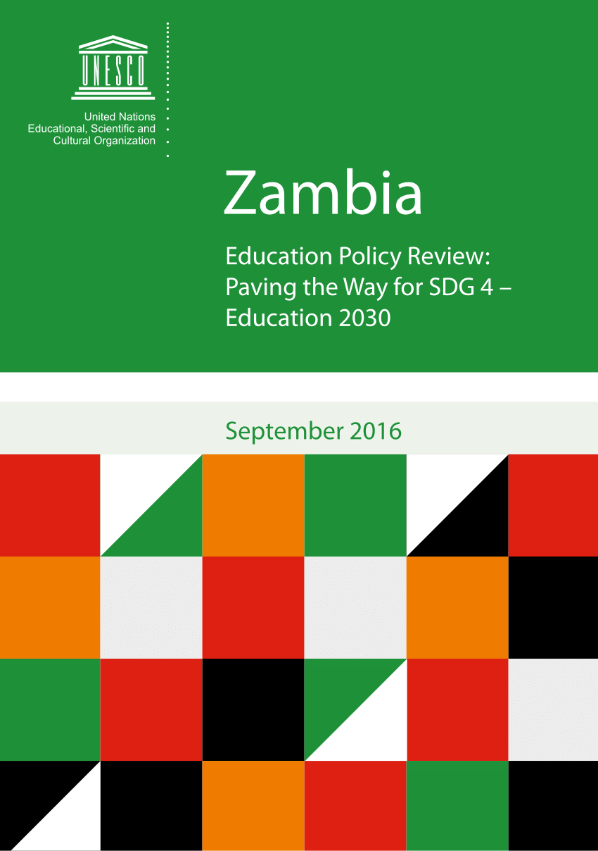 (PDF) Zambia Education Policy Review Paving the Way for SDG 4