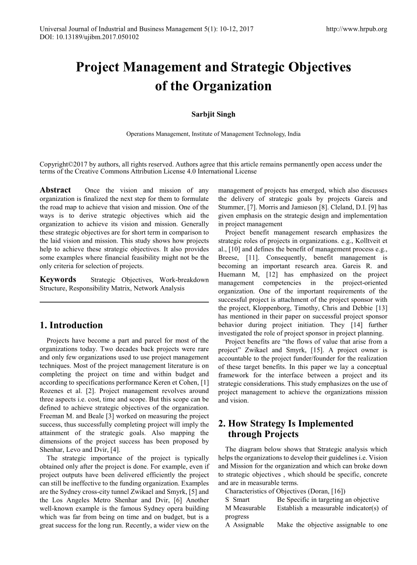 research articles on project management pdf
