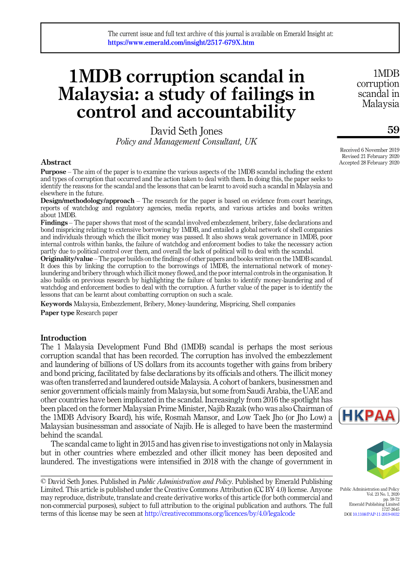 1mdb case study pdf