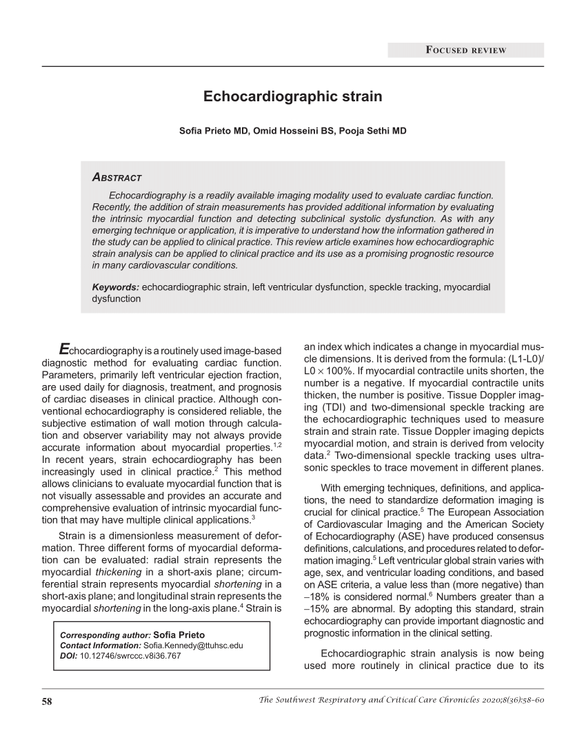 Global Longitudinal Strain: A practical Step-by-Step Approach to  Longitudinal Strain Imaging Vijayaraghavan G, Sivasankaran S - J Indian  Acad Echocardiogr Cardiovasc Imaging